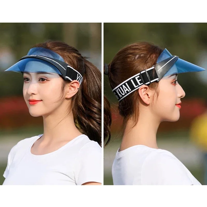 Colors Jelly Sun Cap Plastic Golf Caps for Ladies Men Waterproof Adjust Fashion Travel Running Empty Top Visors Beach Accessory
Colors Jelly Sun Cap Plastic Golf Caps for Ladies Men Waterproof Adjust Fashion Travel Running Empty Top Visors Beach Accessory