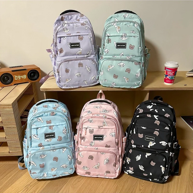 Kawaii Sanrio аниме плечевая Сумка Милый Коричный мультфильм простой модный универсальный и большой емкости студенческий рюкзак подарок для девочки
Kawaii Sanrio аниме плечевая Сумка Милый Коричный мультфильм простой модный универсальный и большой емкости студенческий рюкзак подарок для девочки
