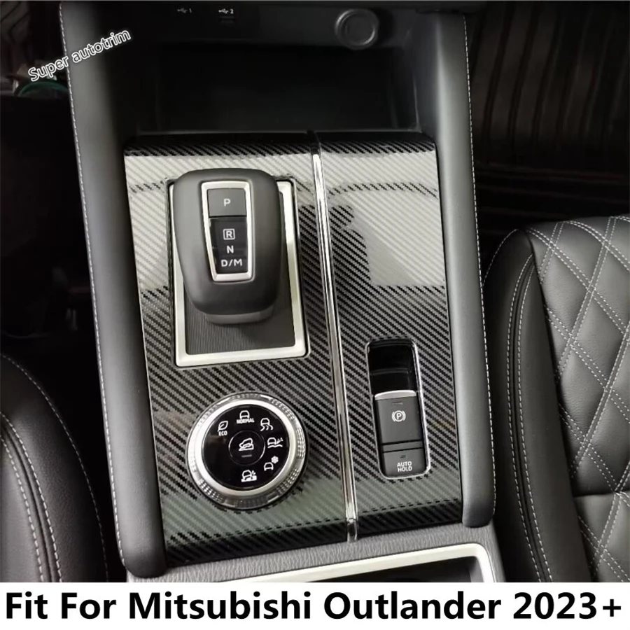 Carbon Fiber Center Console Gear Shift Panel Frame Decoration Cover Trim Accessories Interior For Mitsubishi Outlander 2023 2024
Carbon Fiber Center Console Gear Shift Panel Frame Decoration Cover Trim Accessories Interior For Mitsubishi Outlander 2023 2024