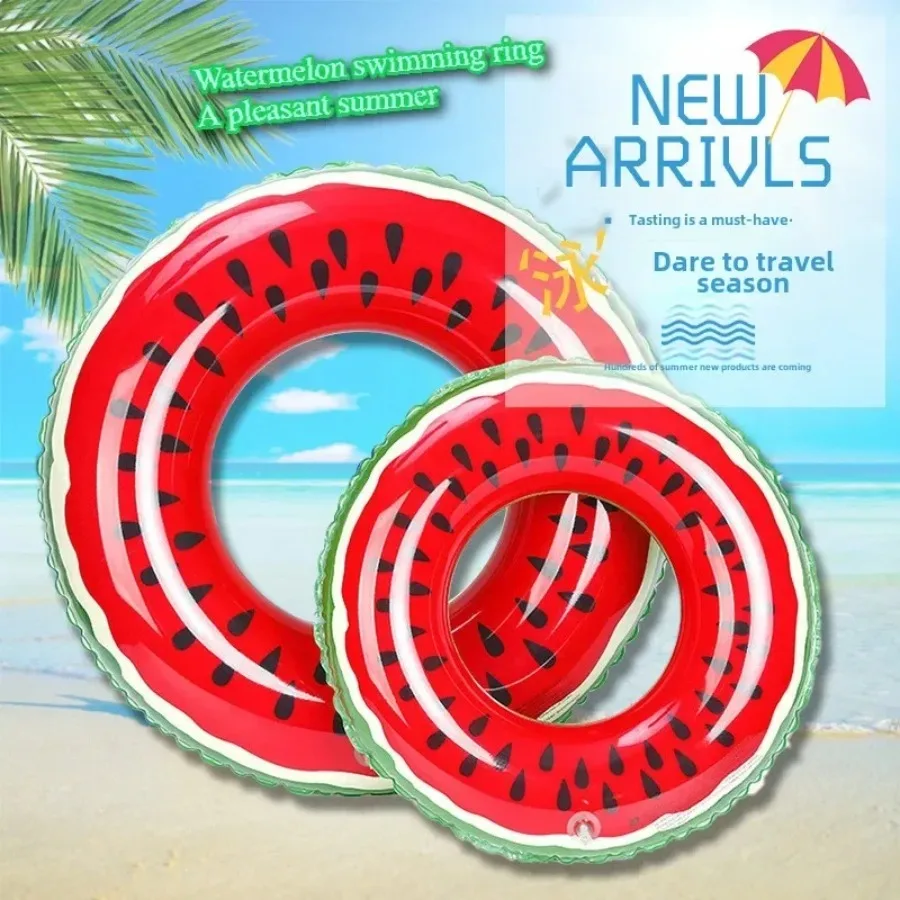 New swimming ring pvc inflatable watermelon swimming ring adult children swimming life saving spot multi-size courtyard
New swimming ring pvc inflatable watermelon swimming ring adult children swimming life saving spot multi-size courtyard