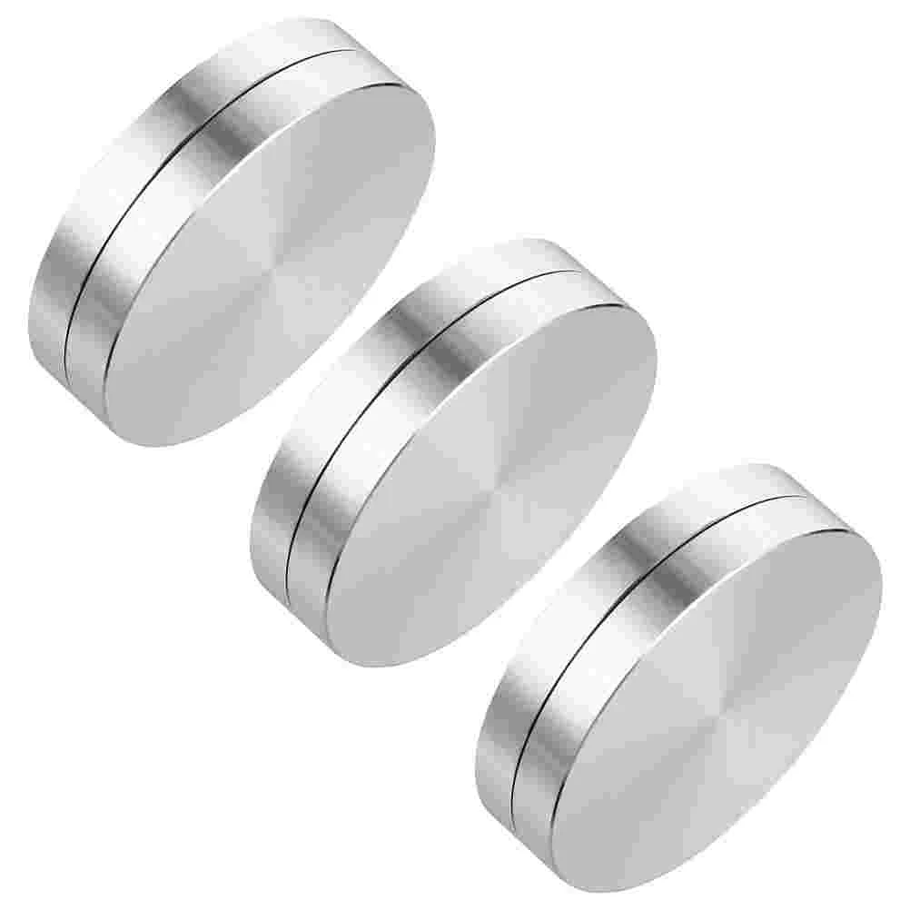 3 Pcs Cookie Decorating Dining Table Aluminum Turntable Cake Bearing Round Silver Rotating Stand Base Baby
3 Pcs Cookie Decorating Dining Table Aluminum Turntable Cake Bearing Round Silver Rotating Stand Base Baby