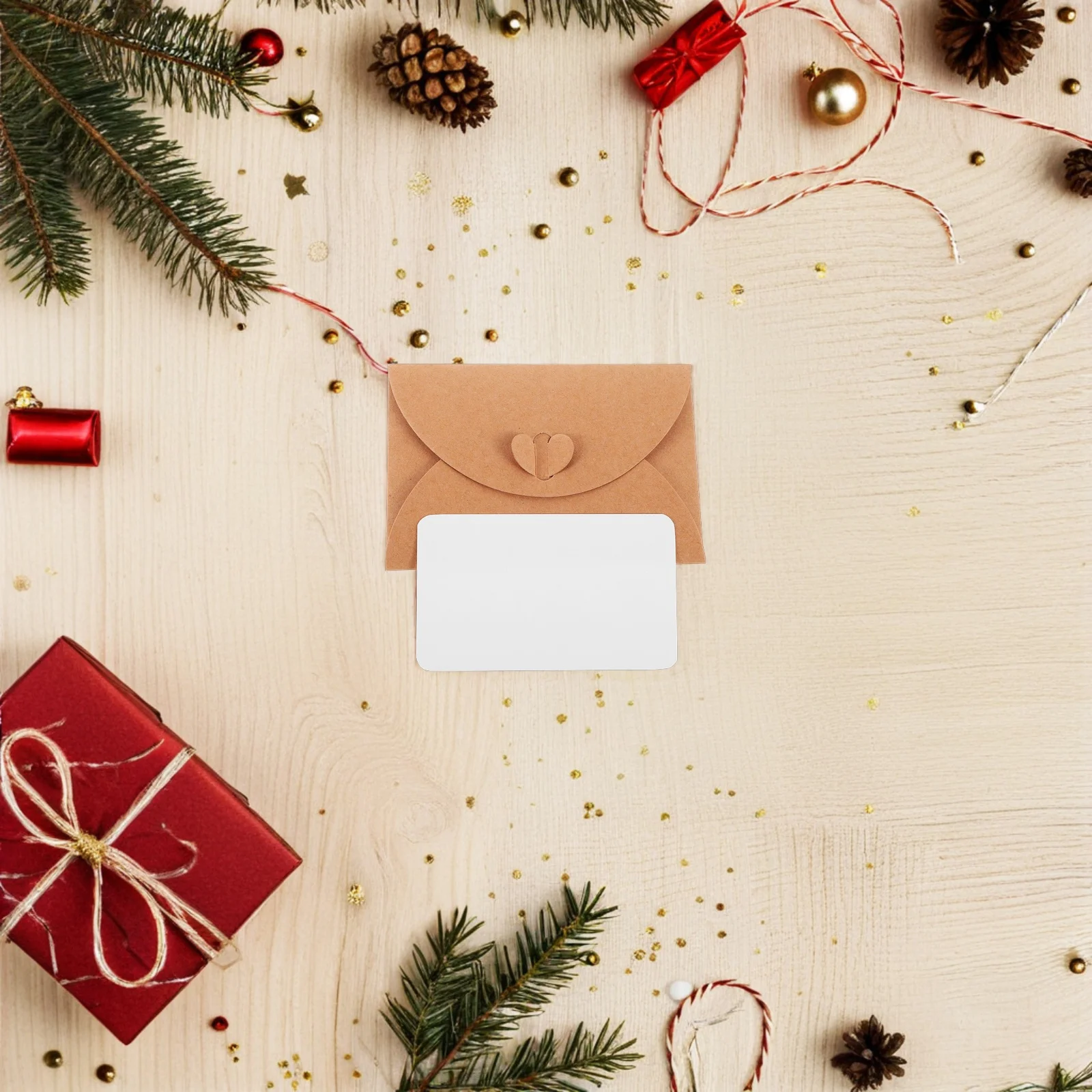 20Pcs Brown Kraft Paper Greeting Cards Mini Envelopes Small Cards for Holiday Wishes Wedding Anniversaries Party Favor
20Pcs Brown Kraft Paper Greeting Cards Mini Envelopes Small Cards for Holiday Wishes Wedding Anniversaries Party Favor