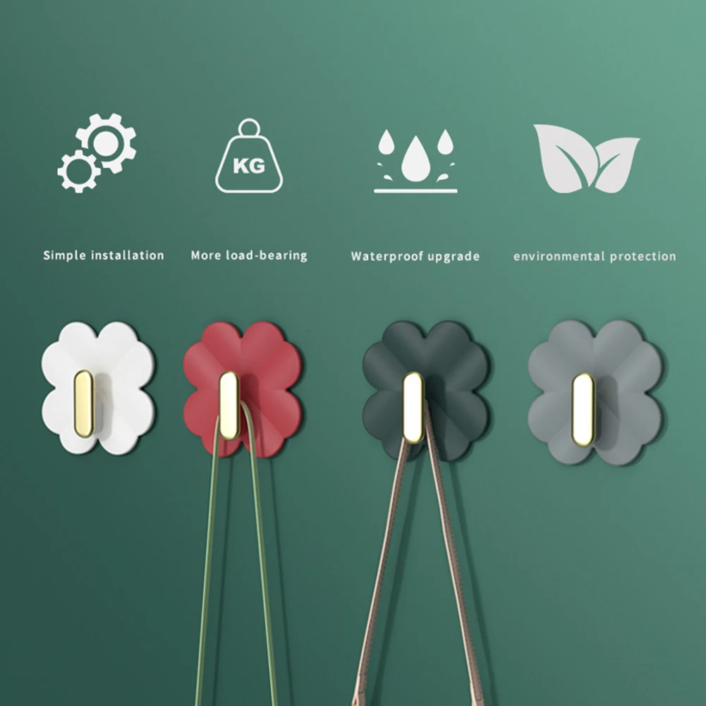 Four Leaf Clovers Adhesive Hook, Wall Mounted, Punch Free Key, Self-adhesive Hook, Heavy Duty Towel Storage, Housekeeper on Wall
Four Leaf Clovers Adhesive Hook, Wall Mounted, Punch Free Key, Self-adhesive Hook, Heavy Duty Towel Storage, Housekeeper on Wall