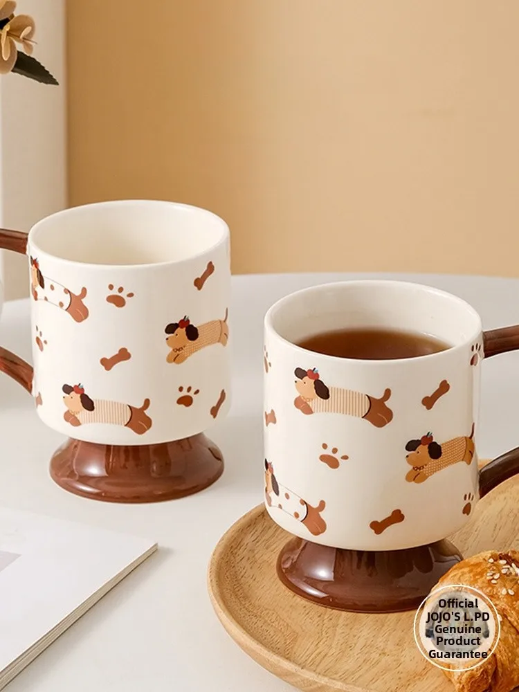 Creative Ceramic Mugs Couple Milk Cups Frugal JOJOS L PD Coffee Cups White Porcelain Cartoon Design Home Dining Utensils
Creative Ceramic Mugs Couple Milk Cups Frugal JOJOS L PD Coffee Cups White Porcelain Cartoon Design Home Dining Utensils