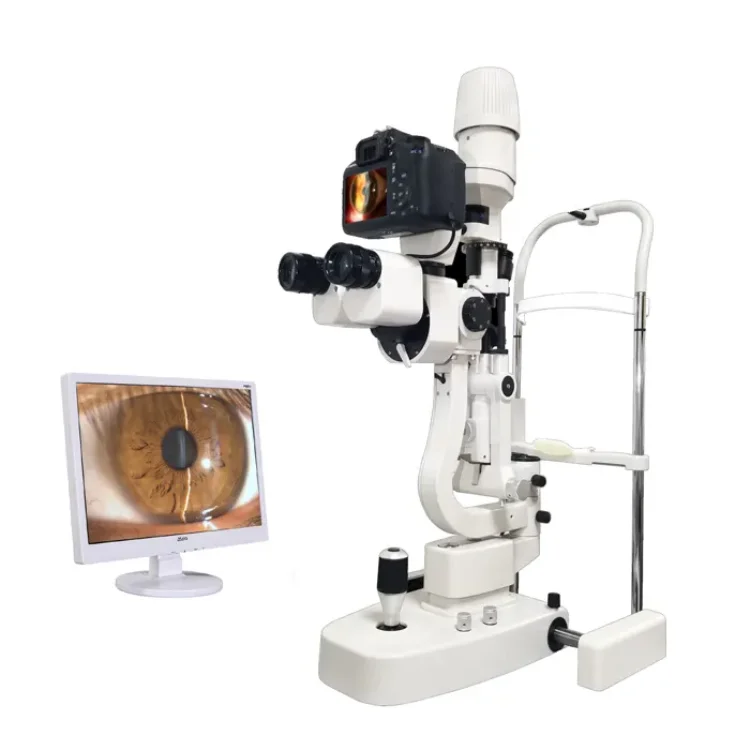5 Steps Slit Lamp 5 Magnifications LED Ophthalmic Slit Lamp Microscope for Eye Clinic Optics Instrument ML-350
5 Steps Slit Lamp 5 Magnifications LED Ophthalmic Slit Lamp Microscope for Eye Clinic Optics Instrument ML-350