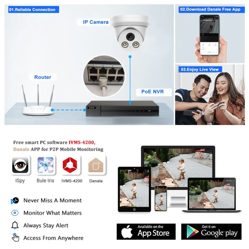 Hikvision Compatible 4K 8MP IP PoE Turret IR Outdoor IP67 Waterproof WDR CCTV Security Camera Plug&Play with HIK NVR Onvif
Hikvision Compatible 4K 8MP IP PoE Turret IR Outdoor IP67 Waterproof WDR CCTV Security Camera Plug&Play with HIK NVR Onvif