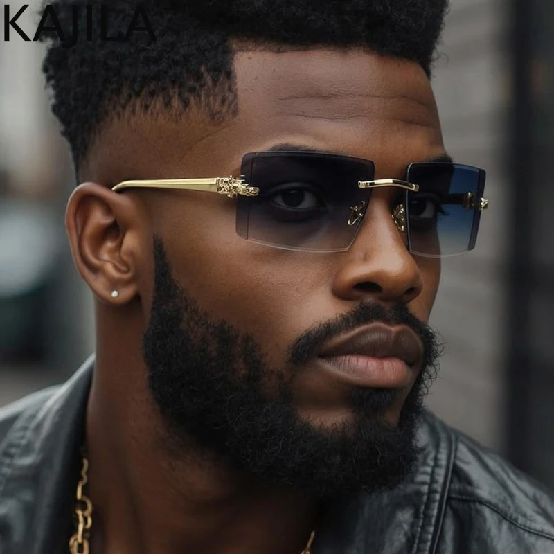 Small Rectangle Rimless Sunglasses Men 2026 Luxury Brand Vintage Metal Frame Frameless Sun Glasses For Male Rectangular Shades
Small Rectangle Rimless Sunglasses Men 2026 Luxury Brand Vintage Metal Frame Frameless Sun Glasses For Male Rectangular Shades