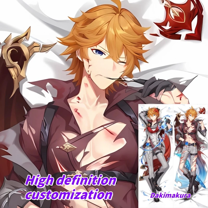 Dakimakura Anime Pillow Case Genshin Impact Tartaglia Double-sided Print Of Life-size Body Pillowcase Gifts 
Dakimakura Anime Pillow Case Genshin Impact Tartaglia Double-sided Print Of Life-size Body Pillowcase Gifts