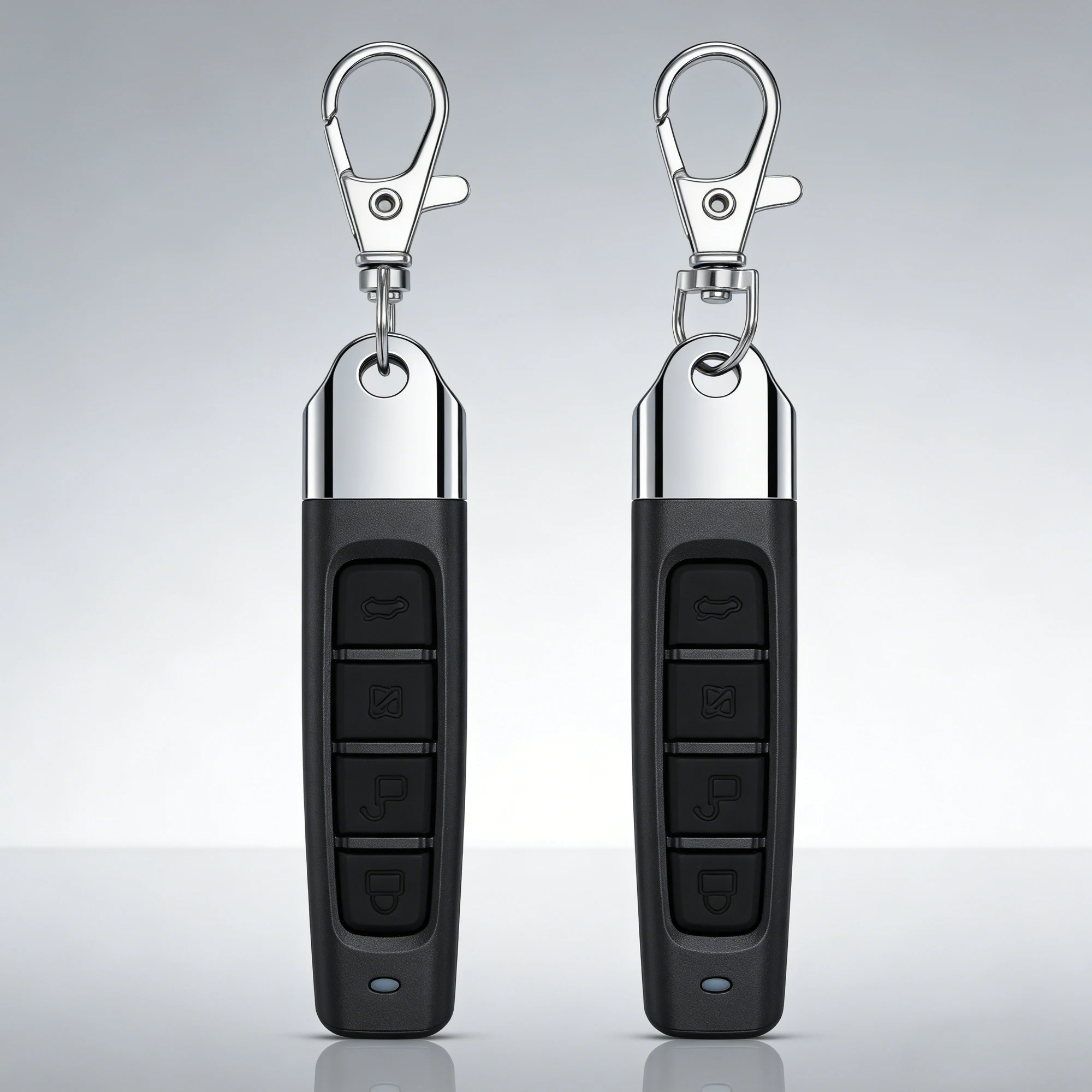 Wholesale Bulk 10 Pcs 433.92MHz Fixed Code Clone Remote Keychain 4 Button Replacement Transmitter for Garage & Gate Door Opener
Wholesale Bulk 10 Pcs 433.92MHz Fixed Code Clone Remote Keychain 4 Button Replacement Transmitter for Garage & Gate Door Opener