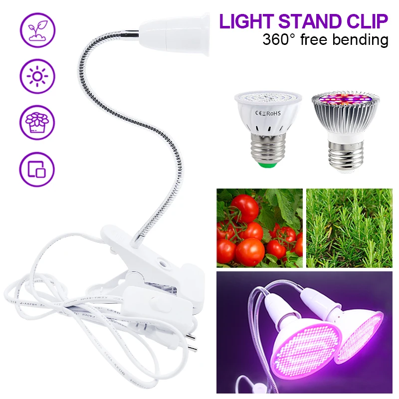 Full Spectrum E27 LED Plant Growth Light Indoor Greenhouse Plant Growth Light Pytolamp Flower Seedling LED Plant Growth Tent Sui
Full Spectrum E27 LED Plant Growth Light Indoor Greenhouse Plant Growth Light Pytolamp Flower Seedling LED Plant Growth Tent Sui
