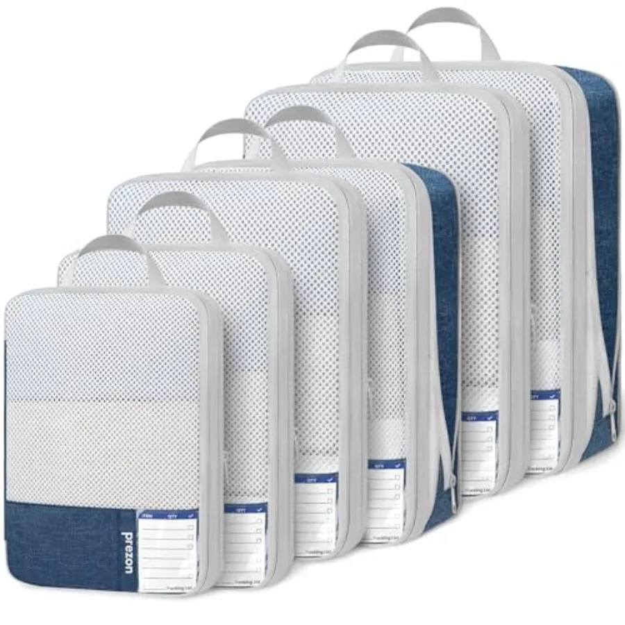 8 Set/6 Set/4 Set Compression Packing Cubes for Travel Lightweight Vacation Travel Essentials Travel Accessories for Suitcase O
8 Set/6 Set/4 Set Compression Packing Cubes for Travel Lightweight Vacation Travel Essentials Travel Accessories for Suitcase O