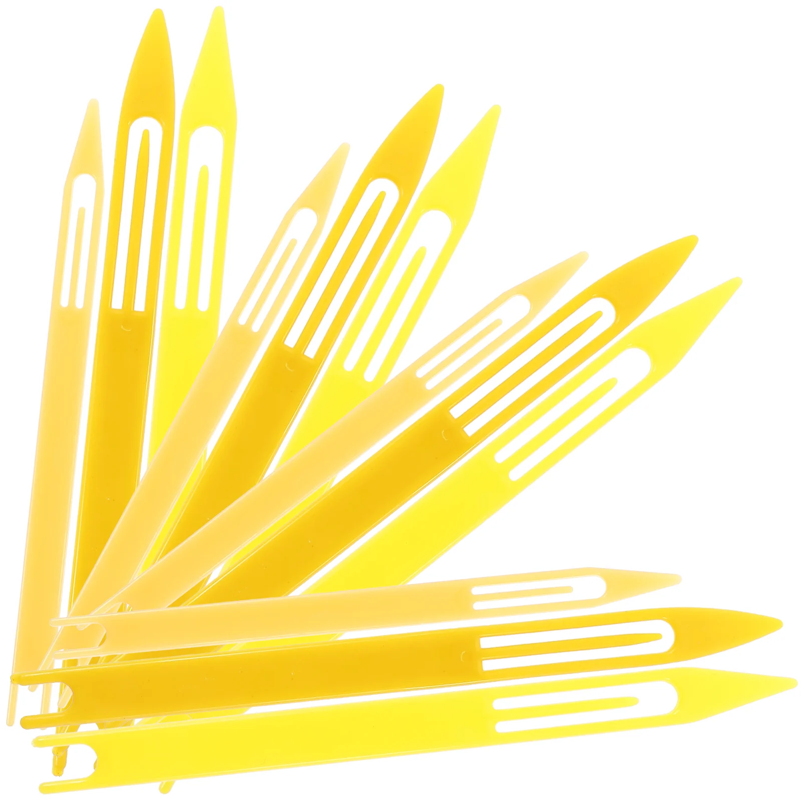 40 Pcs Fishnets Repair Tool Weaving Shuttles Sewing Machine Loom Yellow Knitting Fishing
40 Pcs Fishnets Repair Tool Weaving Shuttles Sewing Machine Loom Yellow Knitting Fishing