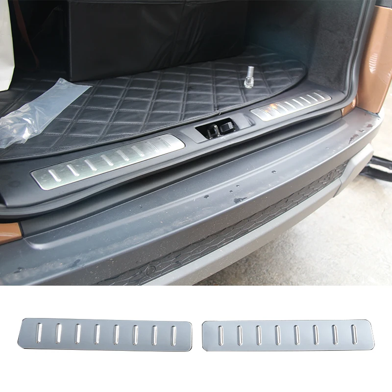 For Land Rover Range Rover Evoque 2012-2018 stainless steel rear door bumper inner door sill protection plate car accessories
For Land Rover Range Rover Evoque 2012-2018 stainless steel rear door bumper inner door sill protection plate car accessories