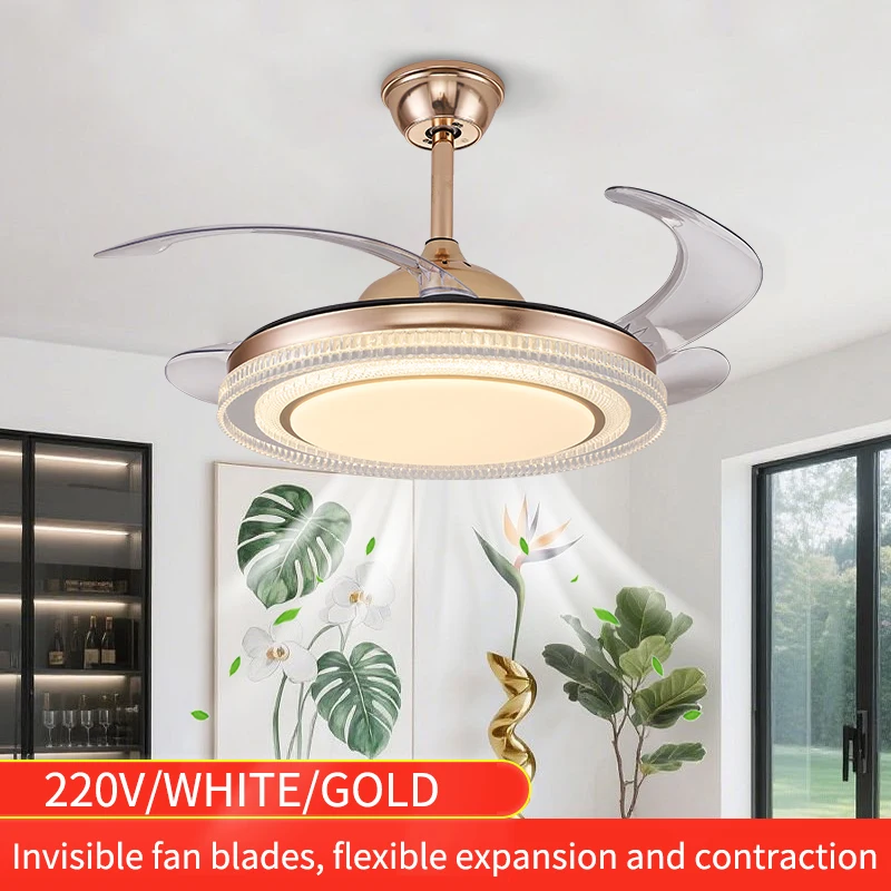220V New Invisible Leaf Ceiling Fan Light, Bedroom, Living Room, Dining Room, Study, Remote Ventilation Pendant Light
220V New Invisible Leaf Ceiling Fan Light, Bedroom, Living Room, Dining Room, Study, Remote Ventilation Pendant Light