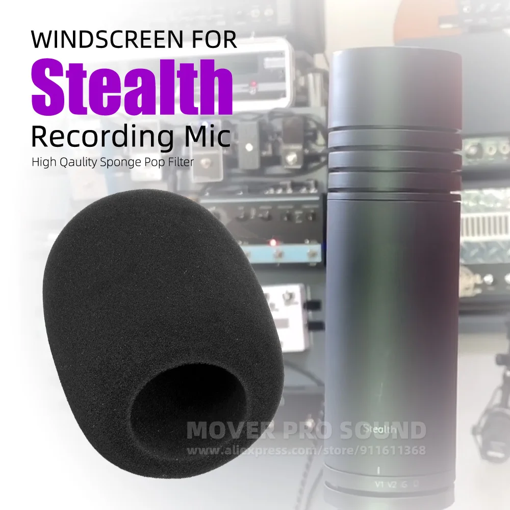 For Aston Stealth Windscreen Microphone Anti Noise Pop Filter Sponge Mic Screen Windproof Foam Dustproof Recording Shield
For Aston Stealth Windscreen Microphone Anti Noise Pop Filter Sponge Mic Screen Windproof Foam Dustproof Recording Shield