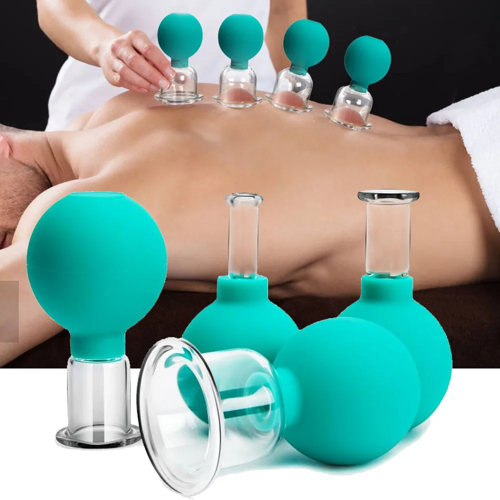 Rubber Massage Body Cups Anti Cellulite Suction Glass Cup for Face Facial Skin Lifting Tool Vacuum Cupping Massage Beauty Health
Rubber Massage Body Cups Anti Cellulite Suction Glass Cup for Face Facial Skin Lifting Tool Vacuum Cupping Massage Beauty Health