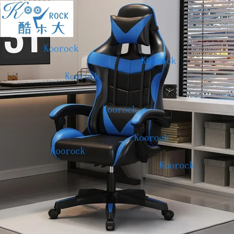 Professional Gaming Chair for PC with Adjustable Headrest and Lumbar Support, Suitable for Home and Internet Cafe
Professional Gaming Chair for PC with Adjustable Headrest and Lumbar Support, Suitable for Home and Internet Cafe