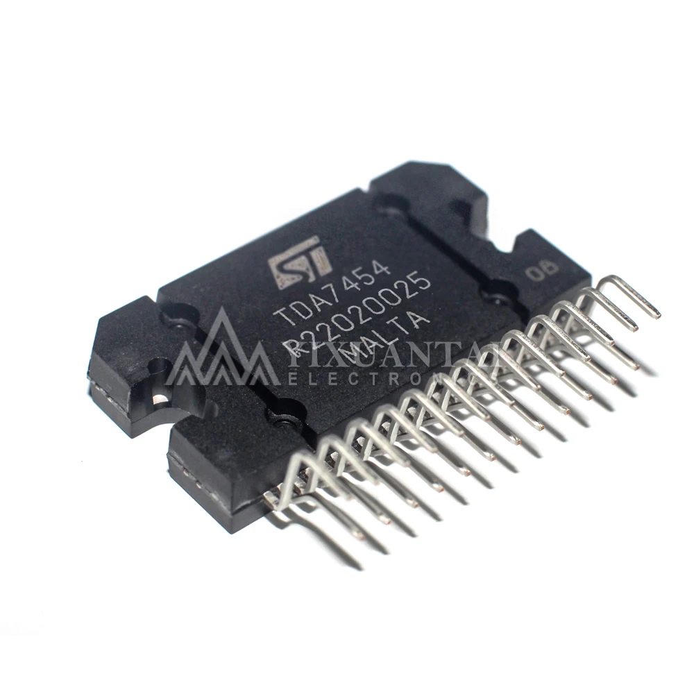 1PCS/LOT NEW Original TDA7454 TDA 7454 Audio Amp Speaker 4-CH Stereo 60W Class-AB Automotive 25-Pin(25+Tab) 25zip
1PCS/LOT NEW Original TDA7454 TDA 7454 Audio Amp Speaker 4-CH Stereo 60W Class-AB Automotive 25-Pin(25+Tab) 25zip