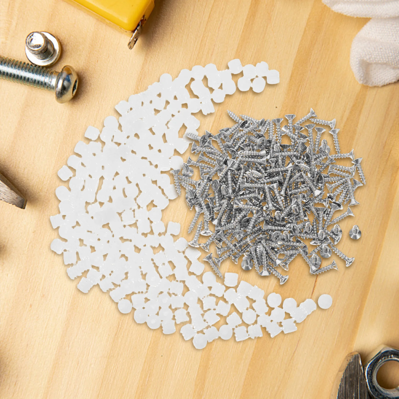 200 set Cabinet Connectors Dowel Inserts Metal Hinges Self Tapping Easy Longlasting Home Commercial Kitchens Furniture
200 set Cabinet Connectors Dowel Inserts Metal Hinges Self Tapping Easy Longlasting Home Commercial Kitchens Furniture