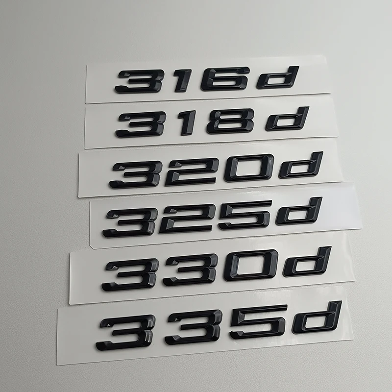 3D ABS Black Logo 318d 316d 325d 330d 320d Emblem Letters Sticker Car Trunk Badge For BMW E90 E46 E91 E92 E93 F30 Accessories
3D ABS Black Logo 318d 316d 325d 330d 320d Emblem Letters Sticker Car Trunk Badge For BMW E90 E46 E91 E92 E93 F30 Accessories