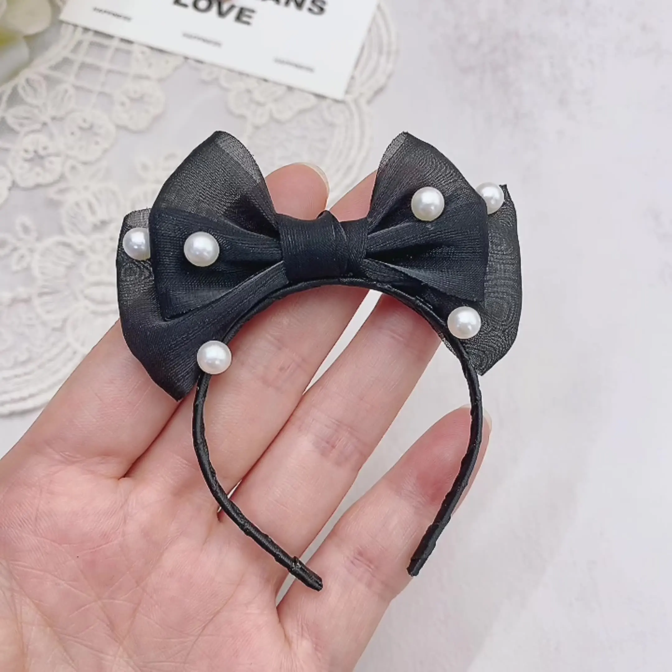 1st-3rd Gen Labubu Labubu Doll Clothes Labubu Headband DIY Pearl Yarn Labubu Pearl Bow Headband Doll BJD Doll Hair Flower
1st-3rd Gen Labubu Labubu Doll Clothes Labubu Headband DIY Pearl Yarn Labubu Pearl Bow Headband Doll BJD Doll Hair Flower