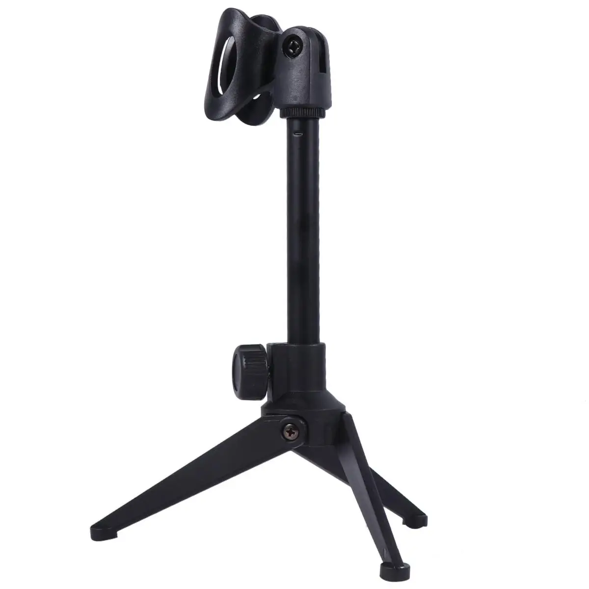 Liftable Microphone Stand Triangle Desktop Microphone Rack Stand for Music Anchor (Black Plastic Pattern)
Liftable Microphone Stand Triangle Desktop Microphone Rack Stand for Music Anchor (Black Plastic Pattern)