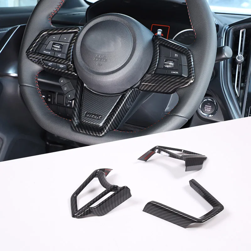 For Subaru WRX 2021 2022 2023 ABS Carbon Fiber Car Steering Wheel Button Frame Cover Trim Sticker Car Accessories
For Subaru WRX 2021 2022 2023 ABS Carbon Fiber Car Steering Wheel Button Frame Cover Trim Sticker Car Accessories