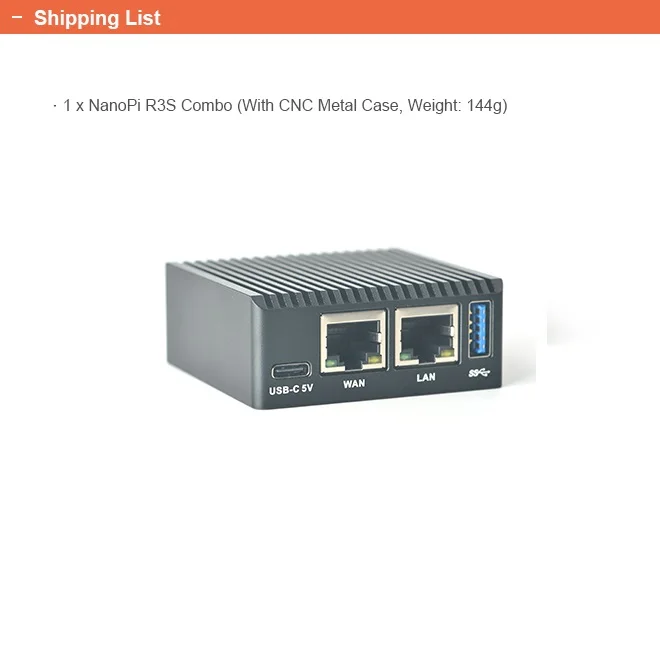 OpenPi Nano R3S Combo 2 ГБ ОЗУ, металлический корпус с ЧПУ RK3566, Quad Cortex-A55, Duoble GMB LAN, Rockchip OpenWRT, U-boot, Ubuntu-Core
OpenPi Nano R3S Combo 2 ГБ ОЗУ, металлический корпус с ЧПУ RK3566, Quad Cortex-A55, Duoble GMB LAN, Rockchip OpenWRT, U-boot, Ubuntu-Core