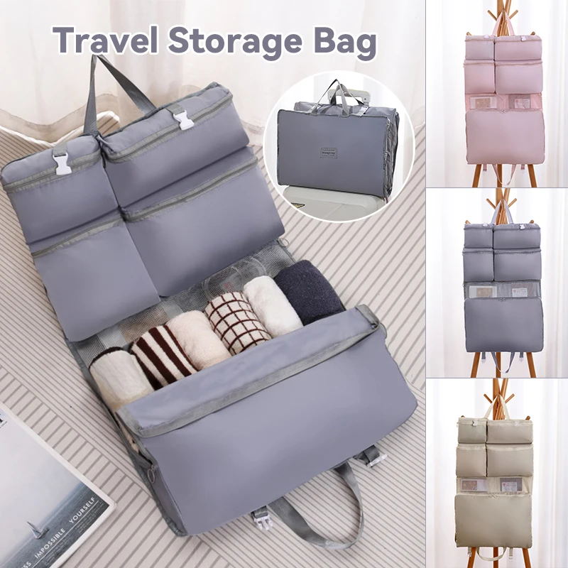 7-in-1 Travel Storage Bags Waterproof Foldable Travel Storage Hanging Bag With Zipper Large Capacity Clothes Subpackage
7-in-1 Travel Storage Bags Waterproof Foldable Travel Storage Hanging Bag With Zipper Large Capacity Clothes Subpackage