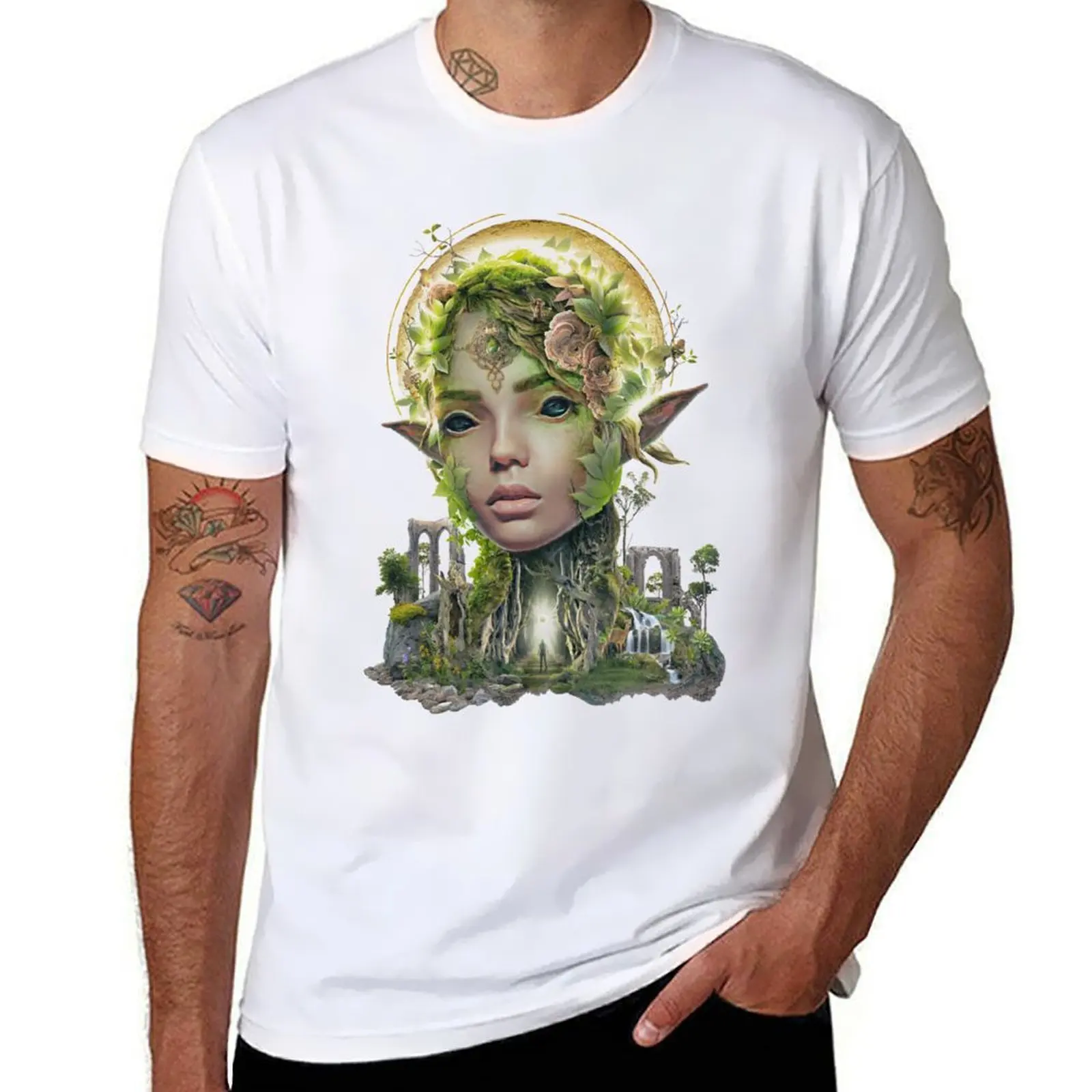 Natsu Dryad a Summer Forest Spirit T-Shirt t shirt man cotton t shirt custom print T-Shirt 
Natsu Dryad a Summer Forest Spirit T-Shirt t shirt man cotton t shirt custom print T-Shirt
