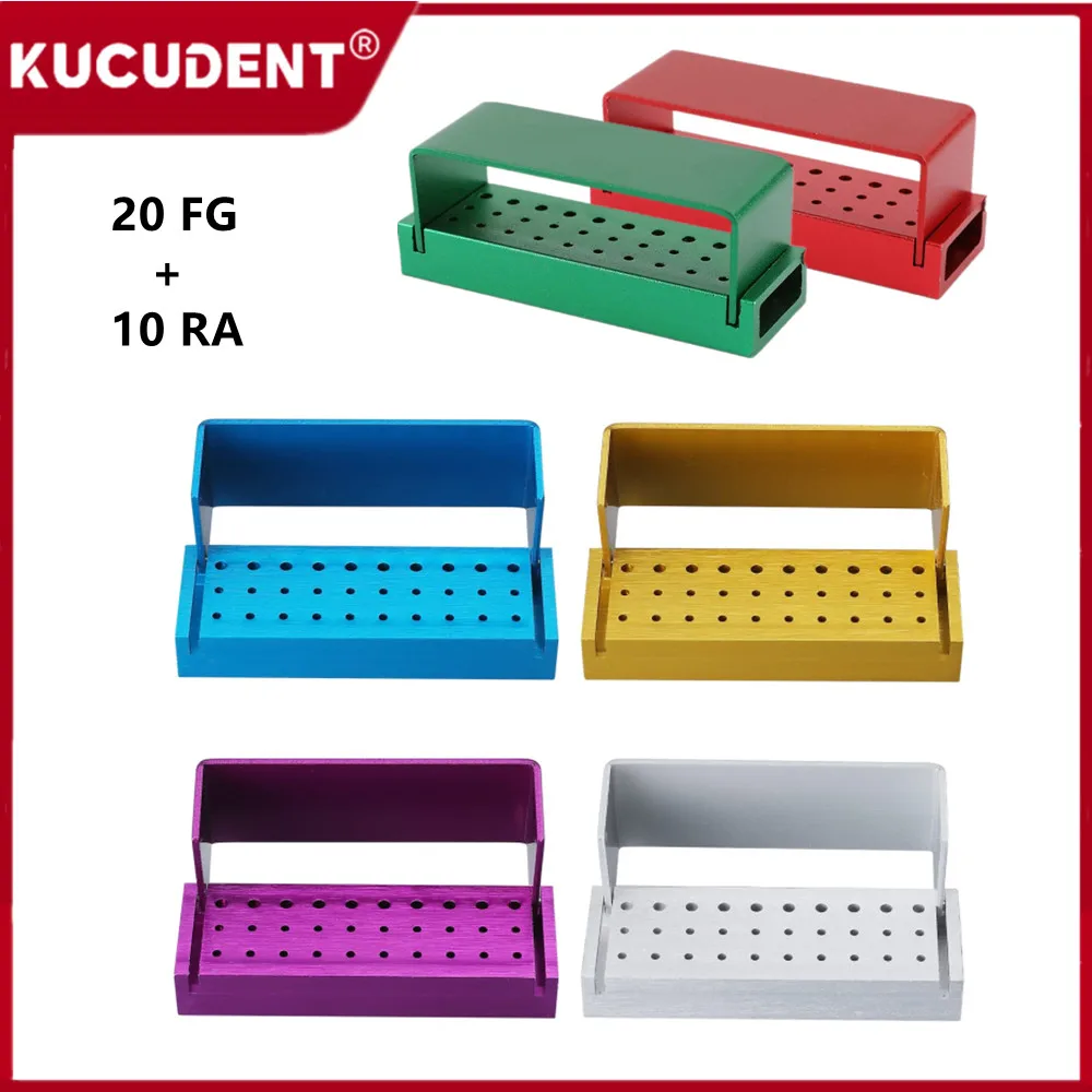 30 Holes Dental Burs Holder Drill Autoclavble Aluminum Disinfection Case FG RA for High Low Speed Bur Endo Box Cleaning Stand
30 Holes Dental Burs Holder Drill Autoclavble Aluminum Disinfection Case FG RA for High Low Speed Bur Endo Box Cleaning Stand