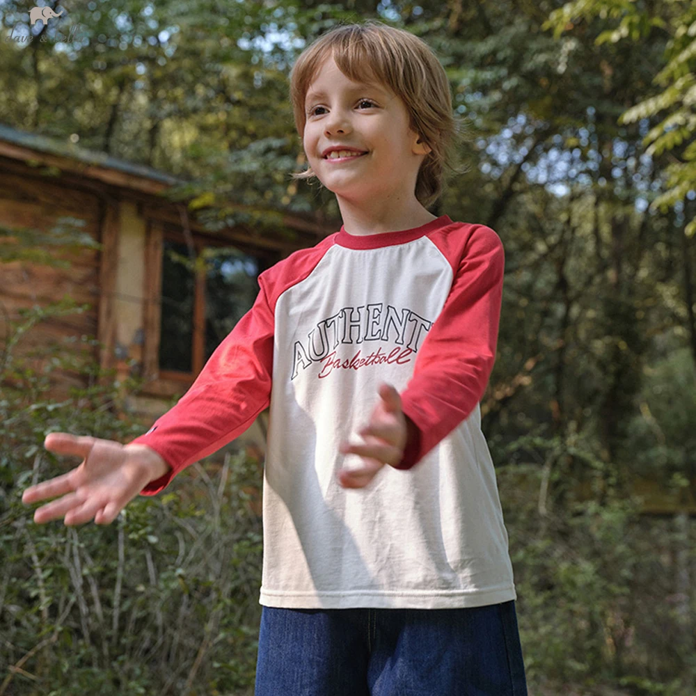 Dave Bella, футболка с длинными рукавами для мальчиков, детская футболка с буквенным принтом, осенне-весенняя футболка, топы, детская хлопковая повседневная уличная одежда DK1250931
Dave Bella, футболка с длинными рукавами для мальчиков, детская футболка с буквенным принтом, осенне-весенняя футболка, топы, детская хлопковая повседневная уличная одежда DK1250931