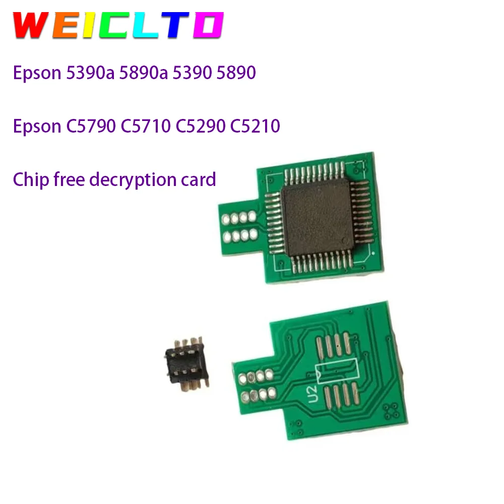Плата декодера чипа для Epson 5390a 5890a C5210 C5290 5790 5210 5710 5390 5890 5299 карта дешифрования чипа
Плата декодера чипа для Epson 5390a 5890a C5210 C5290 5790 5210 5710 5390 5890 5299 карта дешифрования чипа
