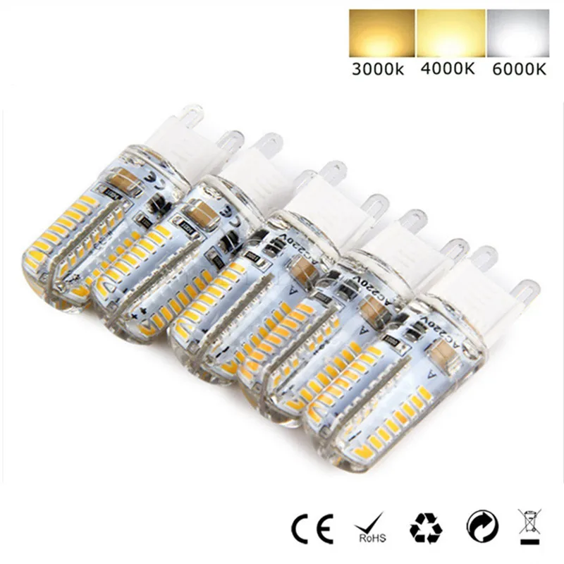 Сверхъярсветодиодный Светодиодная лампа G9 SMD3014, керамический корпус, сменсветильник галогенные лампы теплого/холодного белого света, 220 В переменного тока, 5 Вт, 7 Вт, 9 Вт, 12 Вт, 15 Вт, 18 Вт
Сверхъярсветодиодный Светодиодная лампа G9 SMD3014, керамический корпус, сменсветильник галогенные лампы теплого/холодного белого света, 220 В переменного тока, 5 Вт, 7 Вт, 9 Вт, 12 Вт, 15 Вт, 18 Вт