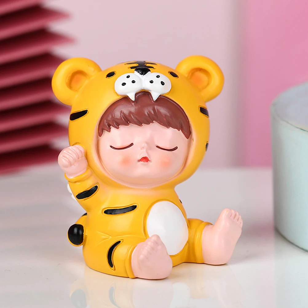 Figurine Waving Tiger Ornaments Resin Statue Miniature Decor Gifts
Figurine Waving Tiger Ornaments Resin Statue Miniature Decor Gifts