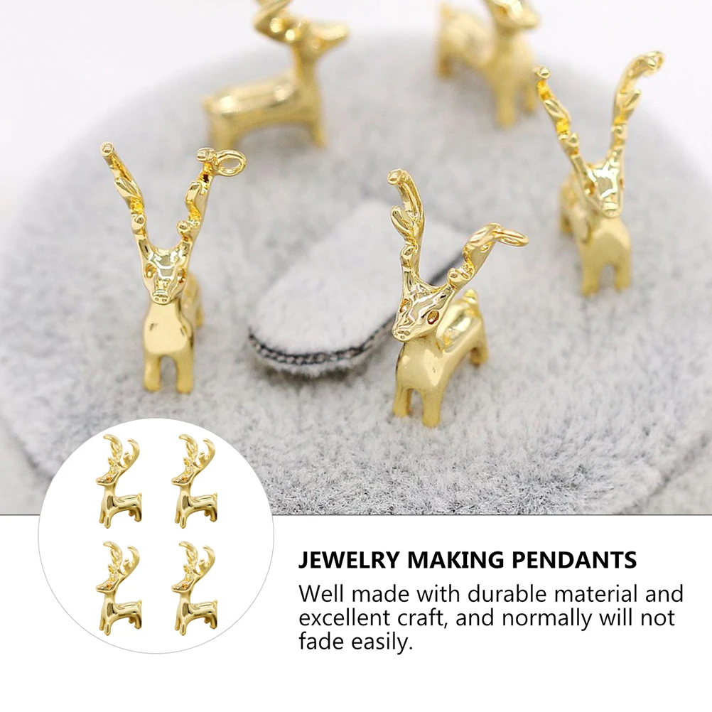 4pcs Necklace Pendant Diy Jewelry Making Charms Set Christmas Gift Luxury Shining Lightweight Golden Copper Pendants
4pcs Necklace Pendant Diy Jewelry Making Charms Set Christmas Gift Luxury Shining Lightweight Golden Copper Pendants