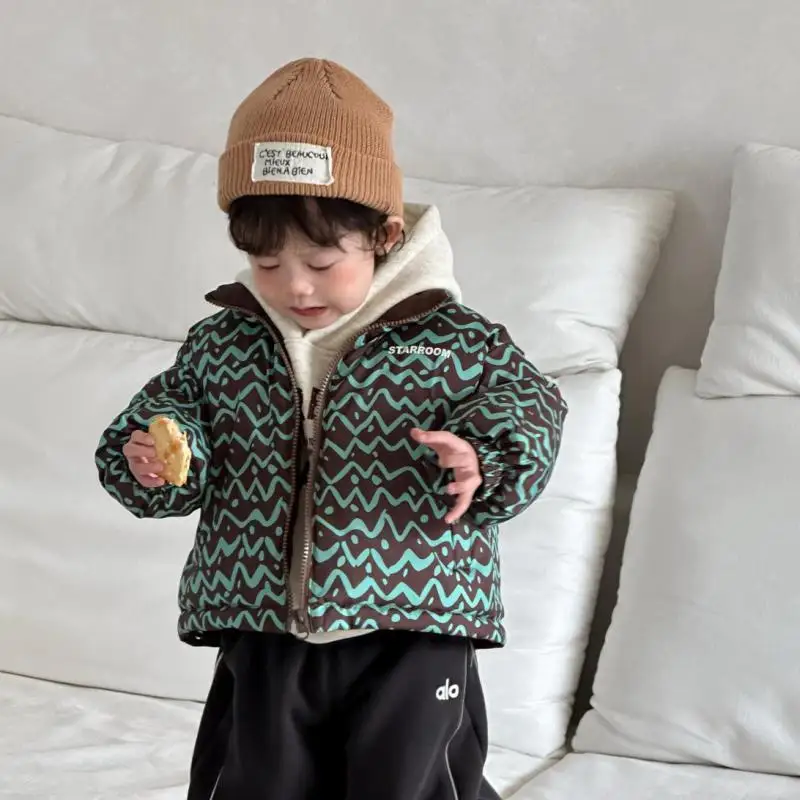 2025 Winter New Baby Cotton Padded Jacket Plus Velvet Thick Infant Boys Girls Fashion Print Lapel Coat Toddler Clothes
2025 Winter New Baby Cotton Padded Jacket Plus Velvet Thick Infant Boys Girls Fashion Print Lapel Coat Toddler Clothes