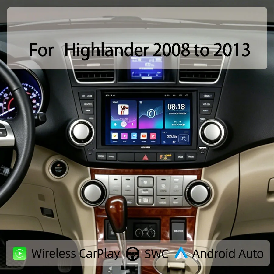 8“Android Car Radio For Highlander 2008 to 2013 CarPlay Auto GPS Nav Bluetooth Steering Control
8“Android Car Radio For Highlander 2008 to 2013 CarPlay Auto GPS Nav Bluetooth Steering Control