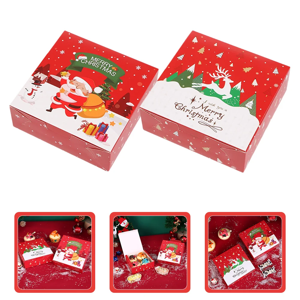 20 Pcs Christmas Baking Gift Boxes Paper Packaging Treat Boxes Party Favors Goodie Containers Holiday Presents
20 Pcs Christmas Baking Gift Boxes Paper Packaging Treat Boxes Party Favors Goodie Containers Holiday Presents