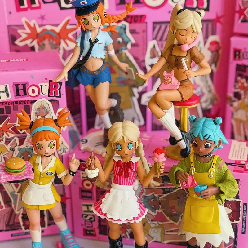 Peach Riot Rush Hour Series 100% Original Blind Box Toys Guess Bag Mystery Box Mistery Caixa Action Figure Surpresa Cute Model
Peach Riot Rush Hour Series 100% Original Blind Box Toys Guess Bag Mystery Box Mistery Caixa Action Figure Surpresa Cute Model