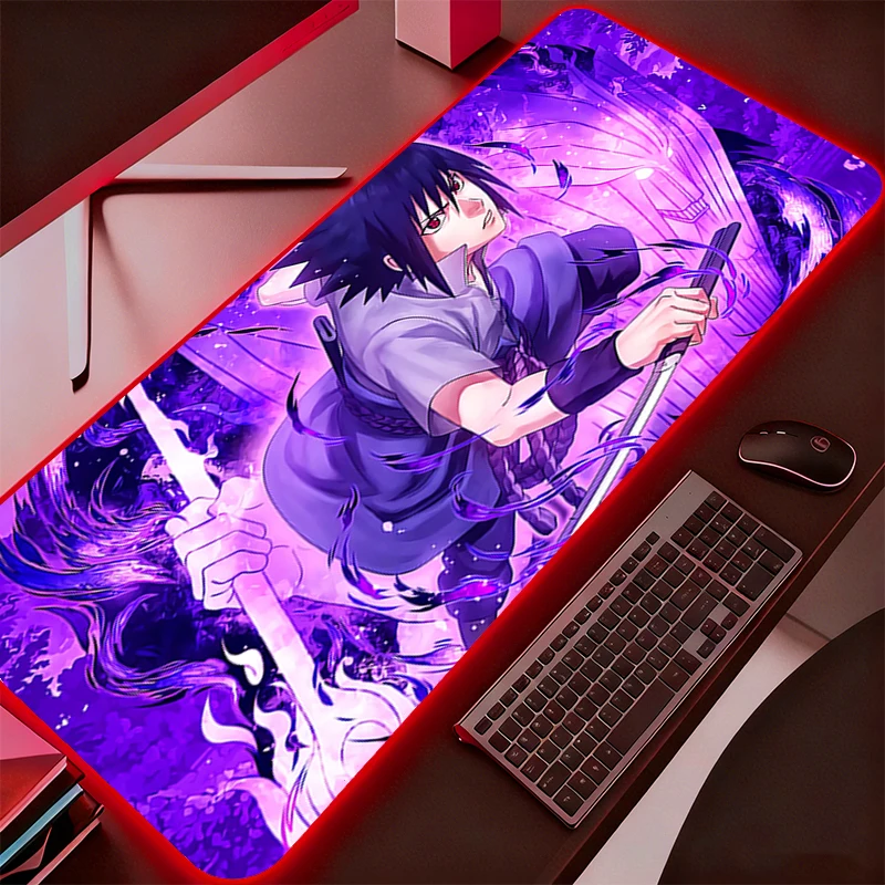 Коврик для мыши с RGB-подсветкой Gamer Naruto Sasuke, большой светодиодный коврик для компьютерной мыши, ковер, игровые аксессуары, коврик для клавиатуры, настольный коврик
Коврик для мыши с RGB-подсветкой Gamer Naruto Sasuke, большой светодиодный коврик для компьютерной мыши, ковер, игровые аксессуары, коврик для клавиатуры, настольный коврик
