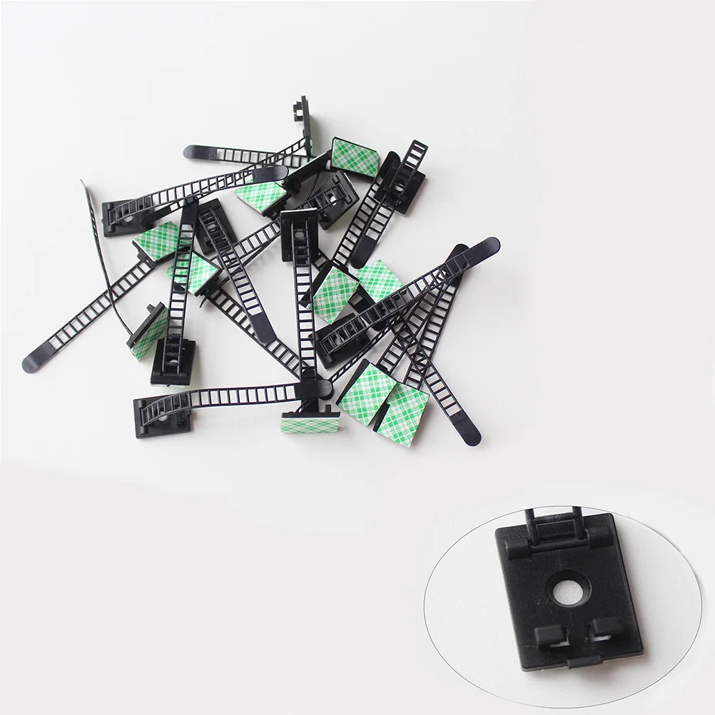 200pcs Cable Ties Adhesive Wire Clamp Cord Management Organizer Fixer Dual-Sided Stick Mountable Holder Adjustable Lock
200pcs Cable Ties Adhesive Wire Clamp Cord Management Organizer Fixer Dual-Sided Stick Mountable Holder Adjustable Lock