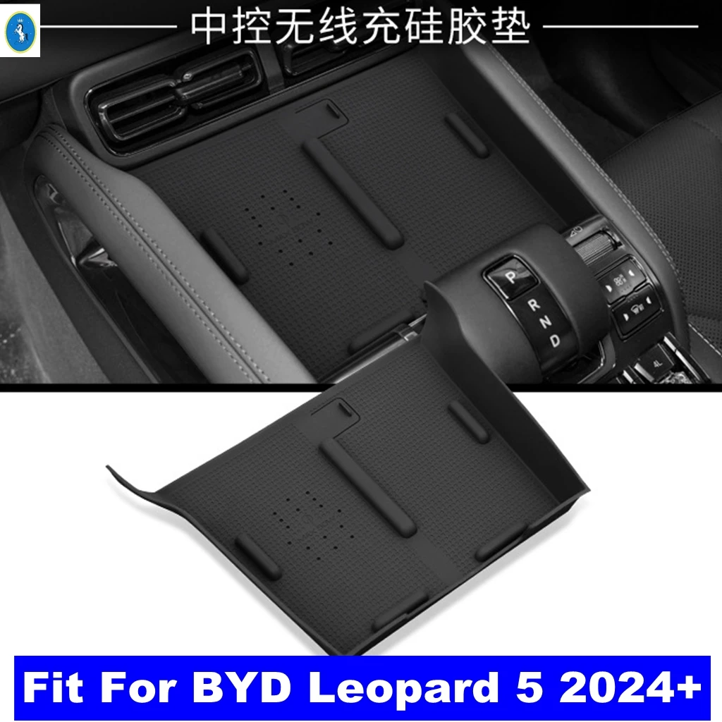Car Center Console Wireless Charging Silicone Non-slip Anti-Skid Pad Mat Modification Accessories For BYD Leopard 5 2024 2025
Car Center Console Wireless Charging Silicone Non-slip Anti-Skid Pad Mat Modification Accessories For BYD Leopard 5 2024 2025