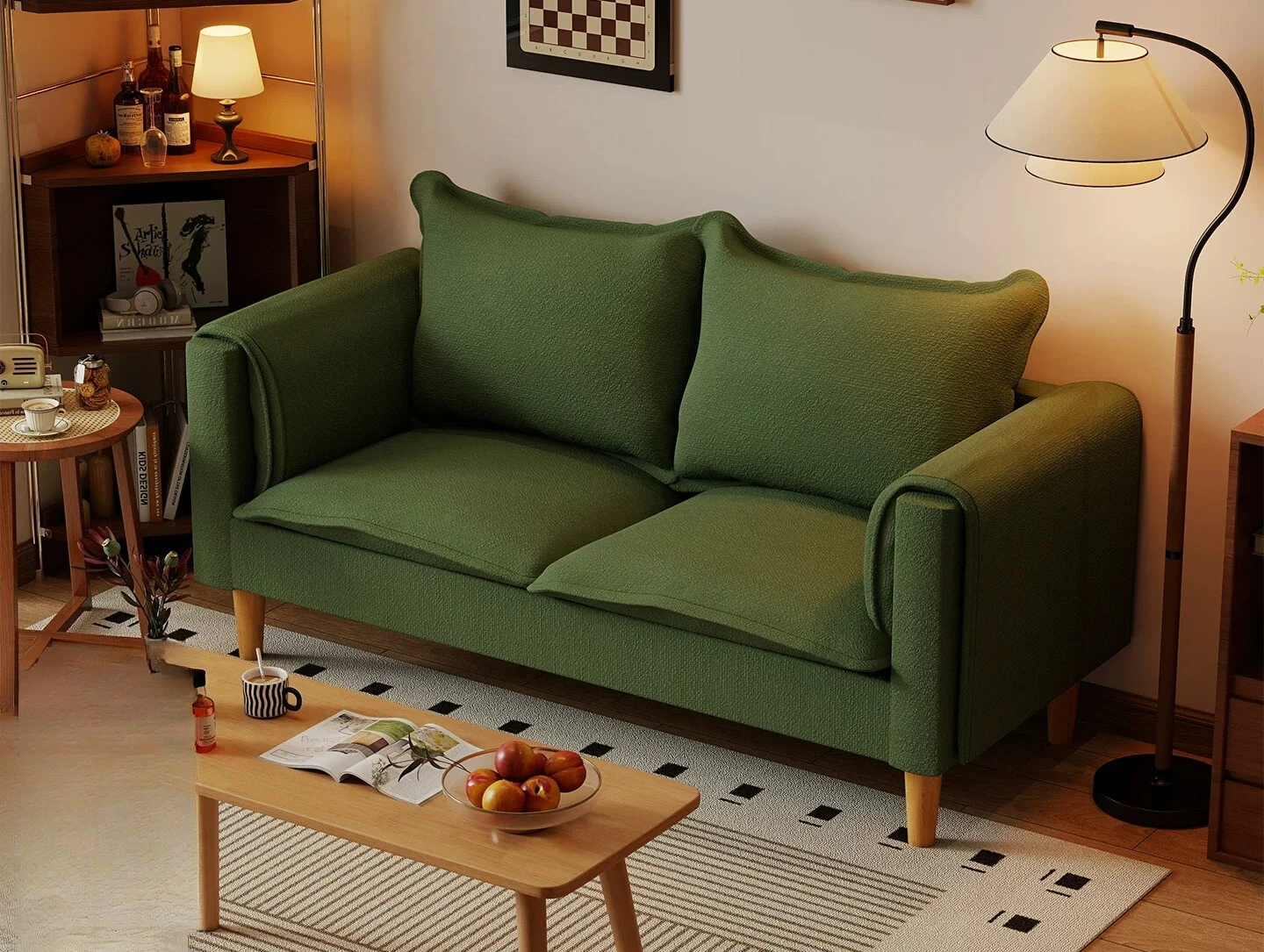 PYJ small apartment living room apartment straight row double triple simple chenille bedroom small sofa
PYJ small apartment living room apartment straight row double triple simple chenille bedroom small sofa