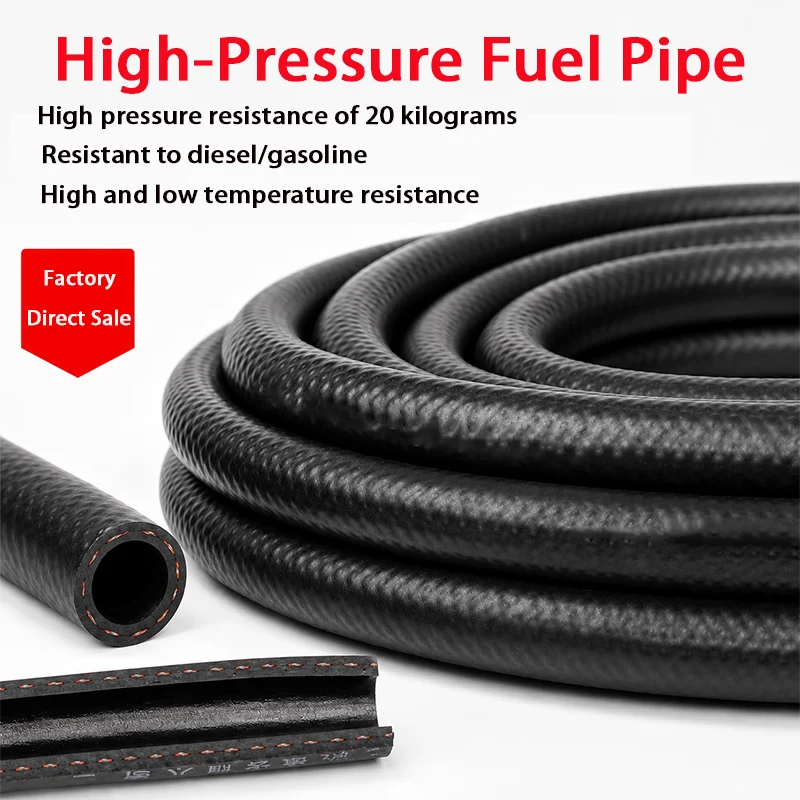 Flexible NBR Rubber Fuel Pipe Tube for Petrol Diesel Oil Resistant Car Hose 4mm to 38mm Diameter Various Sizes Available
Flexible NBR Rubber Fuel Pipe Tube for Petrol Diesel Oil Resistant Car Hose 4mm to 38mm Diameter Various Sizes Available