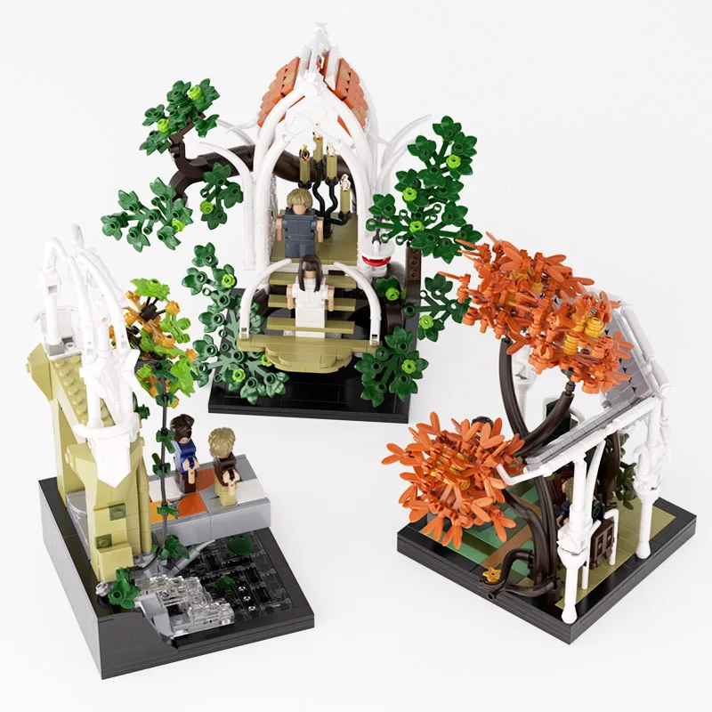 Film Series of the Rings Rivendells Street View Building Blocks Model Compatible CLassic medieval europe Style Bricks Toy Gifts
Film Series of the Rings Rivendells Street View Building Blocks Model Compatible CLassic medieval europe Style Bricks Toy Gifts