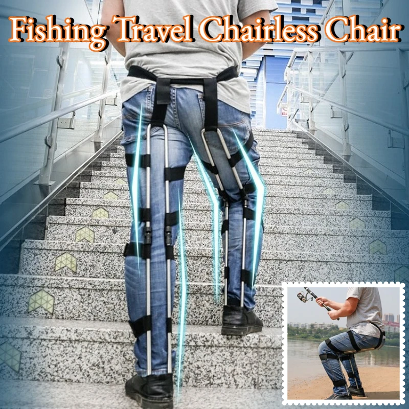 Portable Sports Wearable Invisible Seat Fishing Travel Chairless Chair Folding Multifunctional Chairless Chairs Fishing Tackle
Portable Sports Wearable Invisible Seat Fishing Travel Chairless Chair Folding Multifunctional Chairless Chairs Fishing Tackle