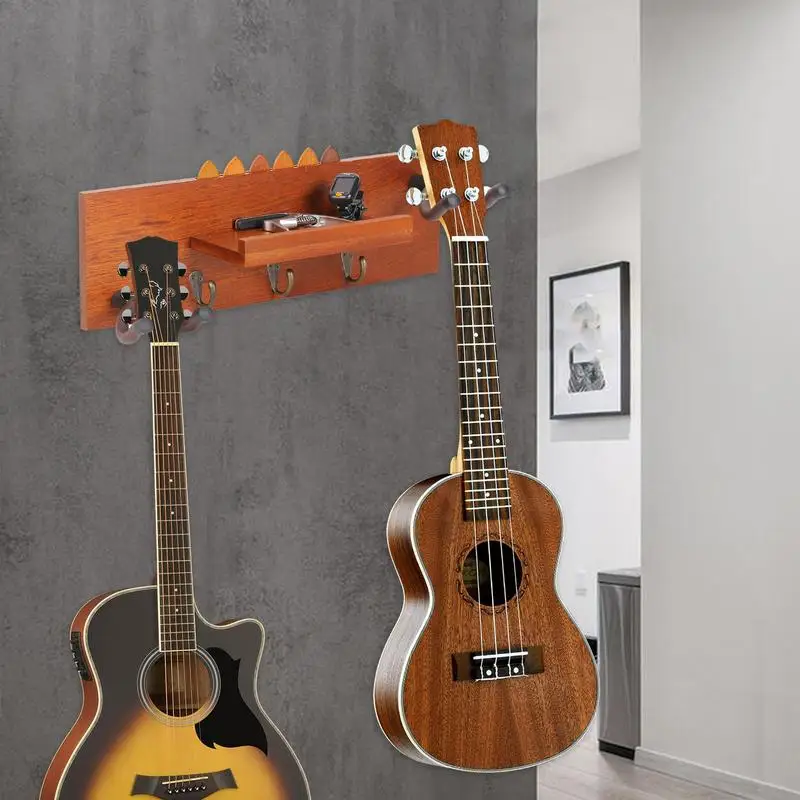 Wall Mount For Guitar Wooden Guitar Wall Rack Space-Saving Bass Organizer Holder For Banjo Mandolin Ukulele Storage Shelf
Wall Mount For Guitar Wooden Guitar Wall Rack Space-Saving Bass Organizer Holder For Banjo Mandolin Ukulele Storage Shelf