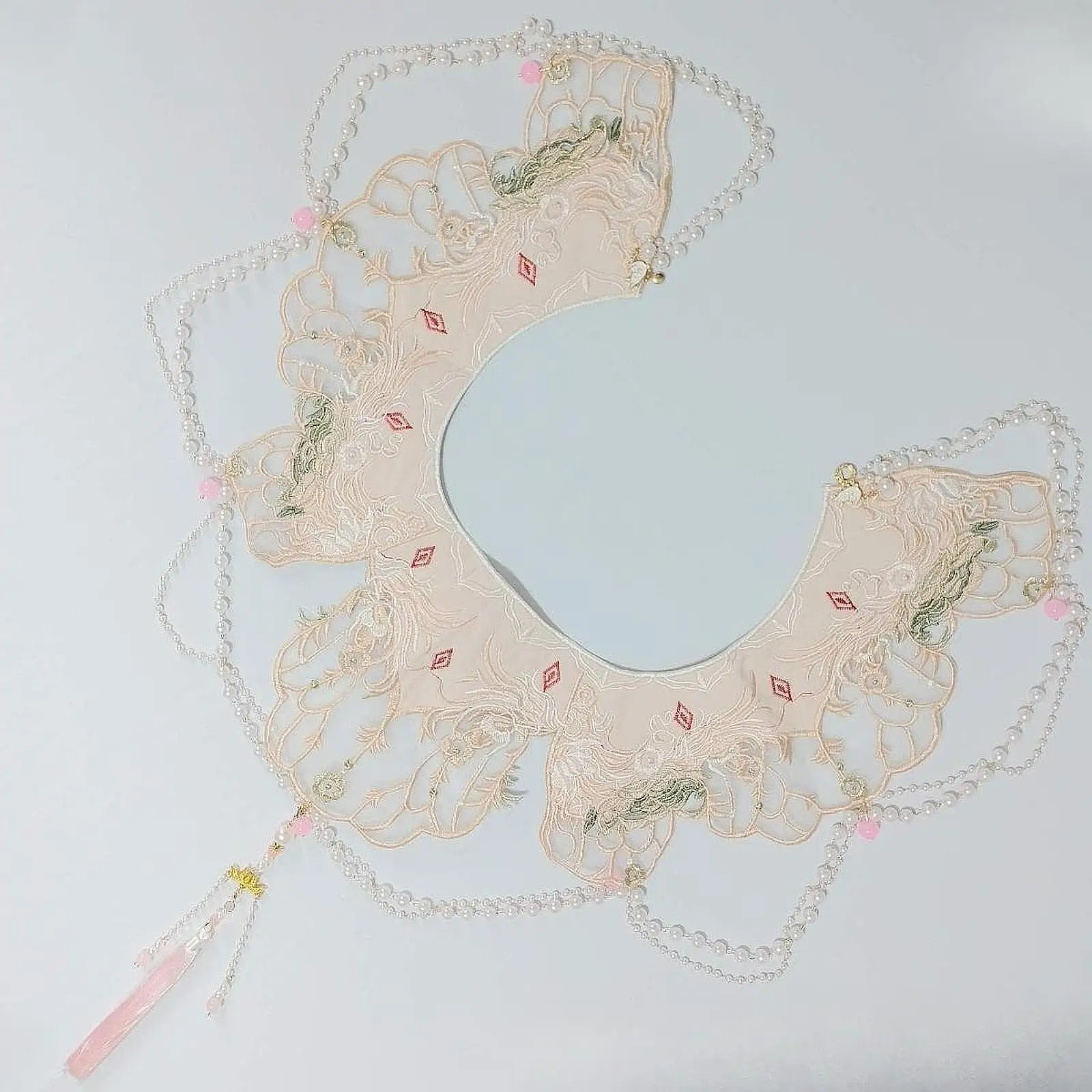 Съемный воротник, шаль-цепочка с кисточками, воротник на плечо, женский воротник с китайской вышивкой для свитеров, сценическое выступление, вечеринка
Съемный воротник, шаль-цепочка с кисточками, воротник на плечо, женский воротник с китайской вышивкой для свитеров, сценическое выступление, вечеринка