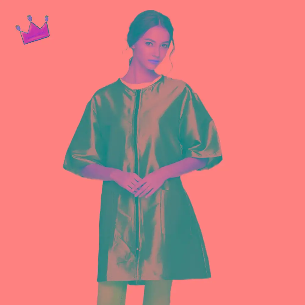 Durable Waterproof Hairdresser Cutting Gown Workwear Short Sleeve Haircutting Capes Antistatic Apron Hairstyling Cloth Pet Shop
Durable Waterproof Hairdresser Cutting Gown Workwear Short Sleeve Haircutting Capes Antistatic Apron Hairstyling Cloth Pet Shop